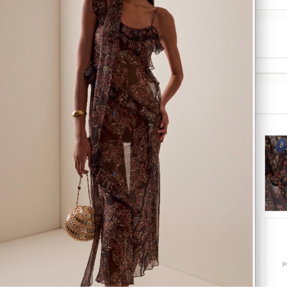 Siedres Monica Dress- limited edition brown - Picture 4 of 6